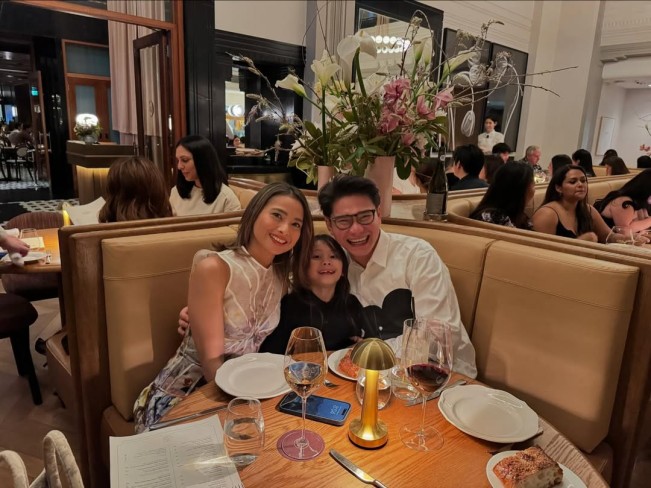Acha Septriasa, Vicky Kharisma, dan Brie. (Instagram @septriasaacha)